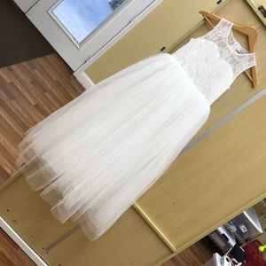 Girl’s Beautiful White Fancy Dress